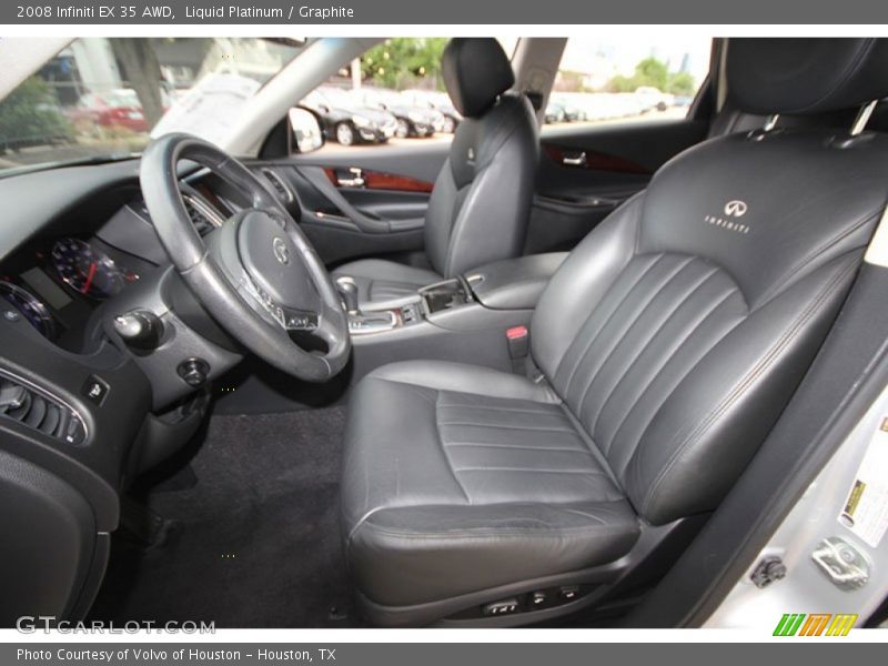 Liquid Platinum / Graphite 2008 Infiniti EX 35 AWD