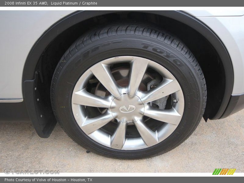 Liquid Platinum / Graphite 2008 Infiniti EX 35 AWD