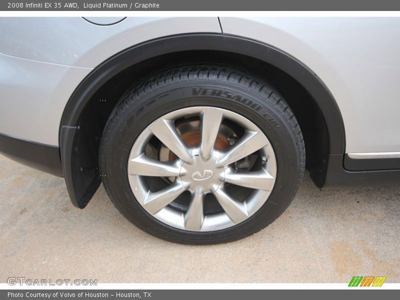 Liquid Platinum / Graphite 2008 Infiniti EX 35 AWD