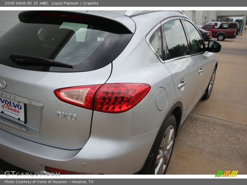 Liquid Platinum / Graphite 2008 Infiniti EX 35 AWD