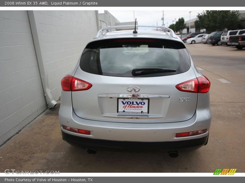 Liquid Platinum / Graphite 2008 Infiniti EX 35 AWD