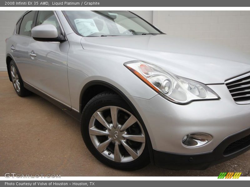 Liquid Platinum / Graphite 2008 Infiniti EX 35 AWD