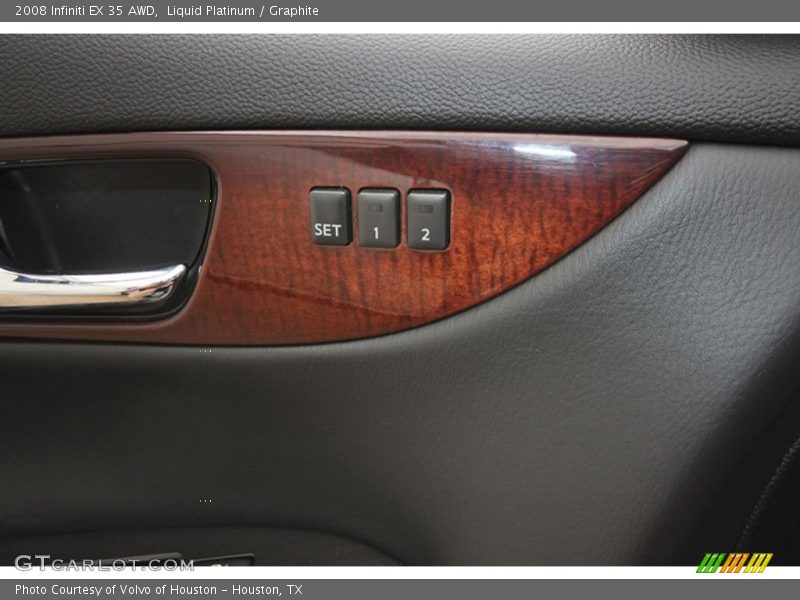 Liquid Platinum / Graphite 2008 Infiniti EX 35 AWD
