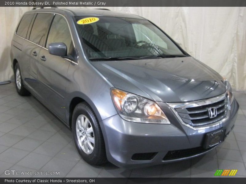 Polished Metal Metallic / Gray 2010 Honda Odyssey EX