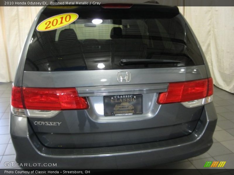 Polished Metal Metallic / Gray 2010 Honda Odyssey EX