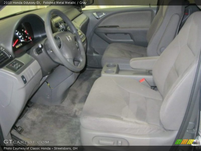 Polished Metal Metallic / Gray 2010 Honda Odyssey EX