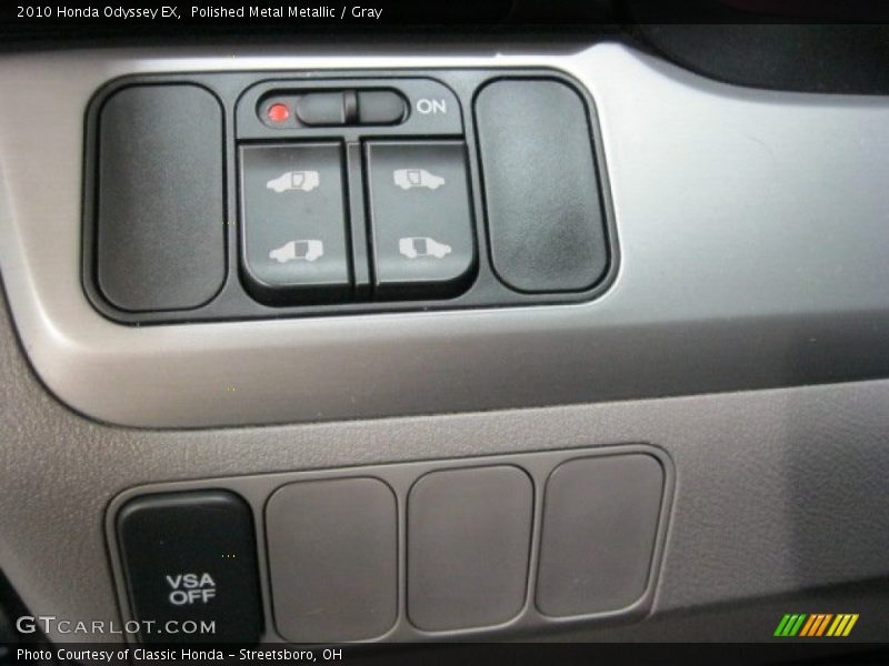 Polished Metal Metallic / Gray 2010 Honda Odyssey EX