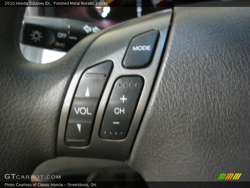 Polished Metal Metallic / Gray 2010 Honda Odyssey EX