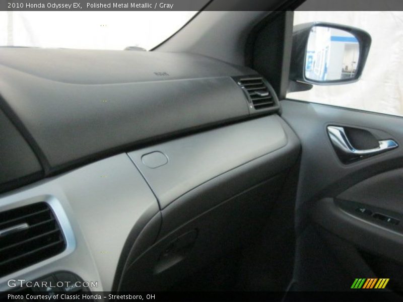Polished Metal Metallic / Gray 2010 Honda Odyssey EX