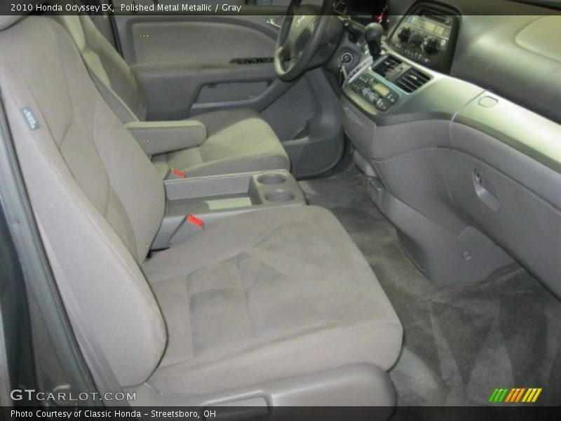 Polished Metal Metallic / Gray 2010 Honda Odyssey EX