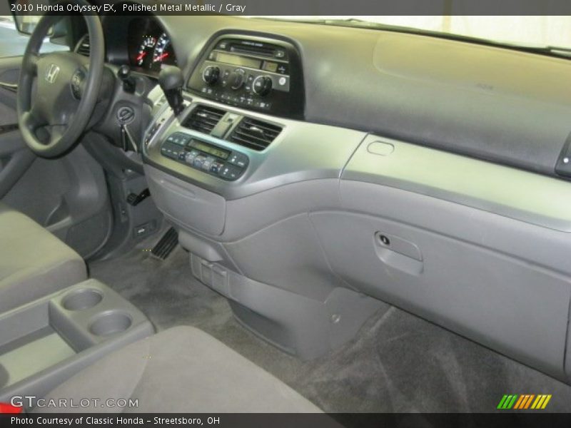 Polished Metal Metallic / Gray 2010 Honda Odyssey EX