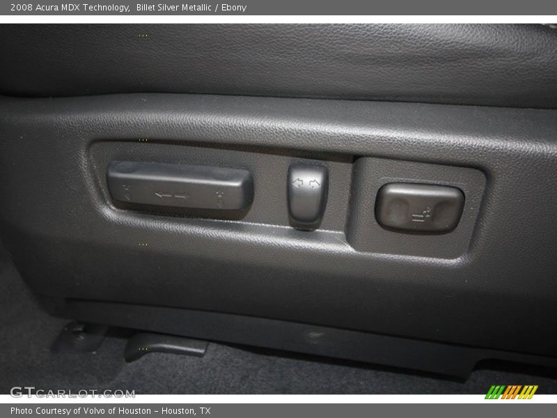Billet Silver Metallic / Ebony 2008 Acura MDX Technology