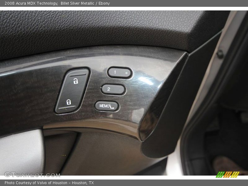 Billet Silver Metallic / Ebony 2008 Acura MDX Technology