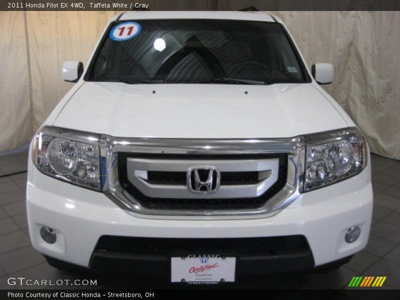 Taffeta White / Gray 2011 Honda Pilot EX 4WD
