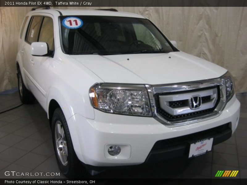 Taffeta White / Gray 2011 Honda Pilot EX 4WD