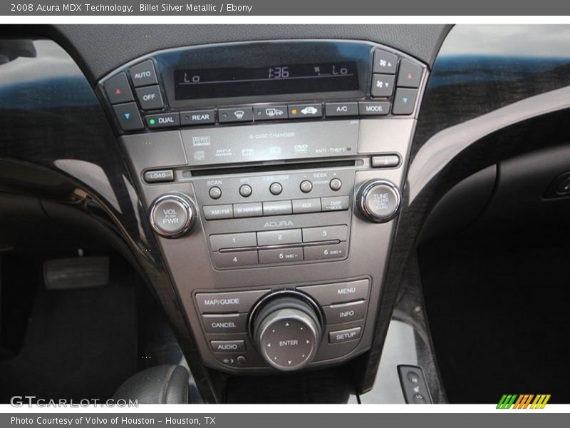 Billet Silver Metallic / Ebony 2008 Acura MDX Technology