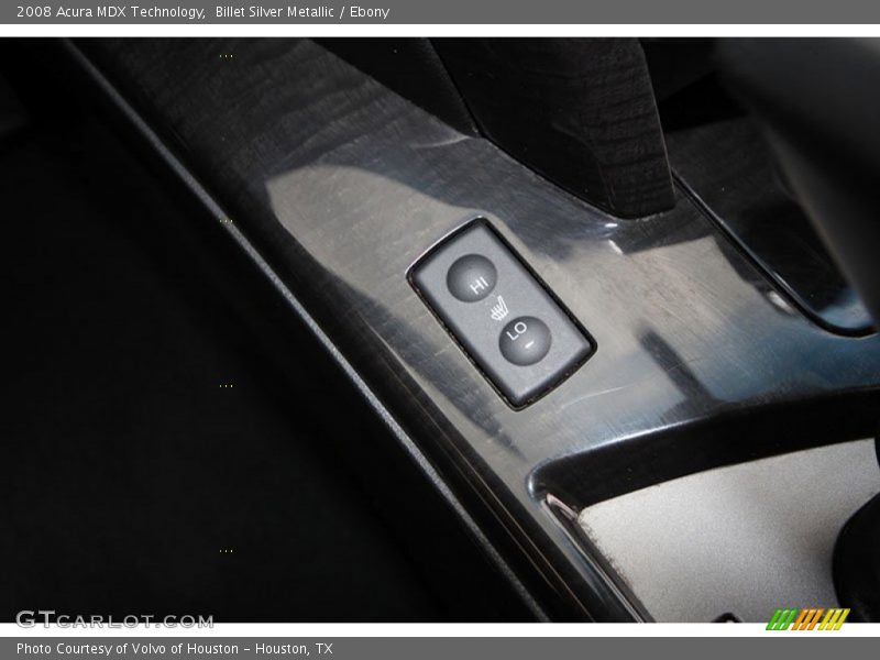 Billet Silver Metallic / Ebony 2008 Acura MDX Technology