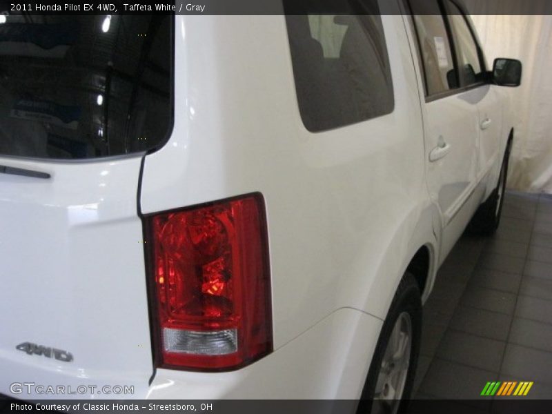 Taffeta White / Gray 2011 Honda Pilot EX 4WD