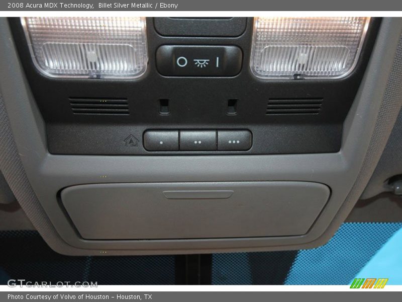 Billet Silver Metallic / Ebony 2008 Acura MDX Technology