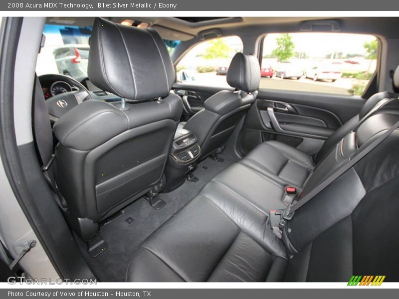 Billet Silver Metallic / Ebony 2008 Acura MDX Technology