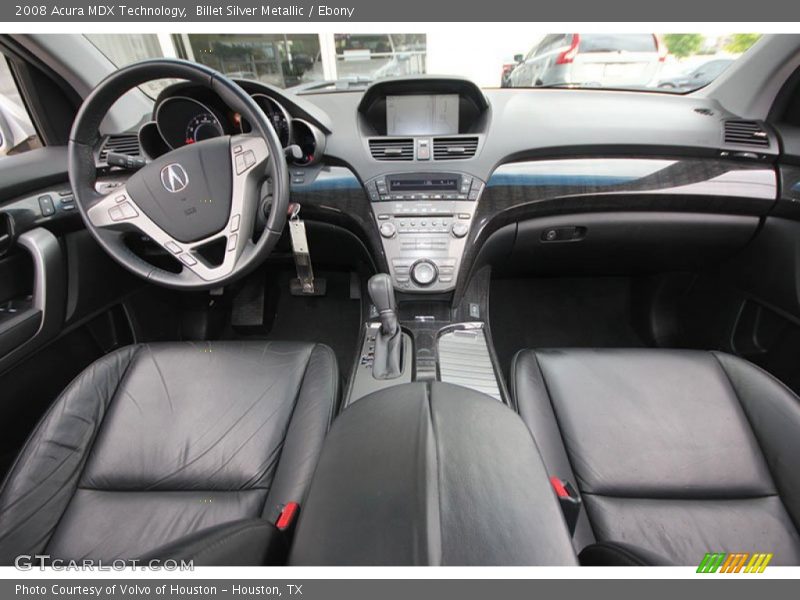 Billet Silver Metallic / Ebony 2008 Acura MDX Technology