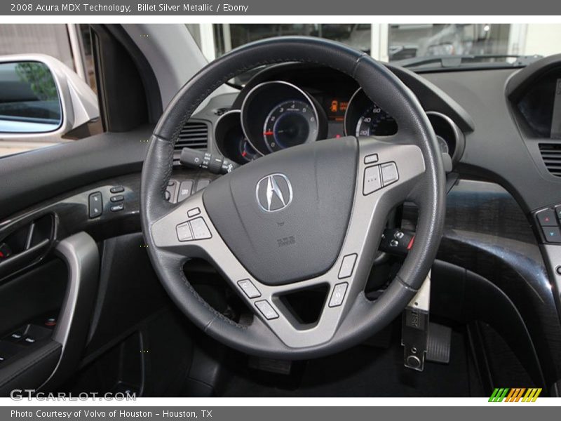 Billet Silver Metallic / Ebony 2008 Acura MDX Technology