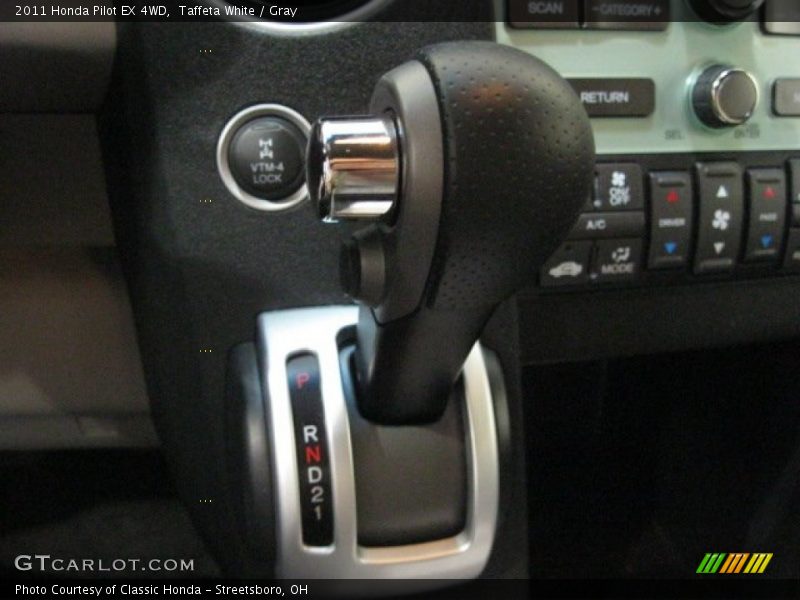 Taffeta White / Gray 2011 Honda Pilot EX 4WD