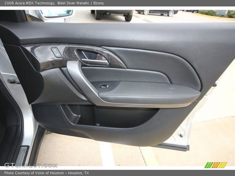 Billet Silver Metallic / Ebony 2008 Acura MDX Technology