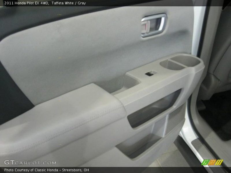 Taffeta White / Gray 2011 Honda Pilot EX 4WD