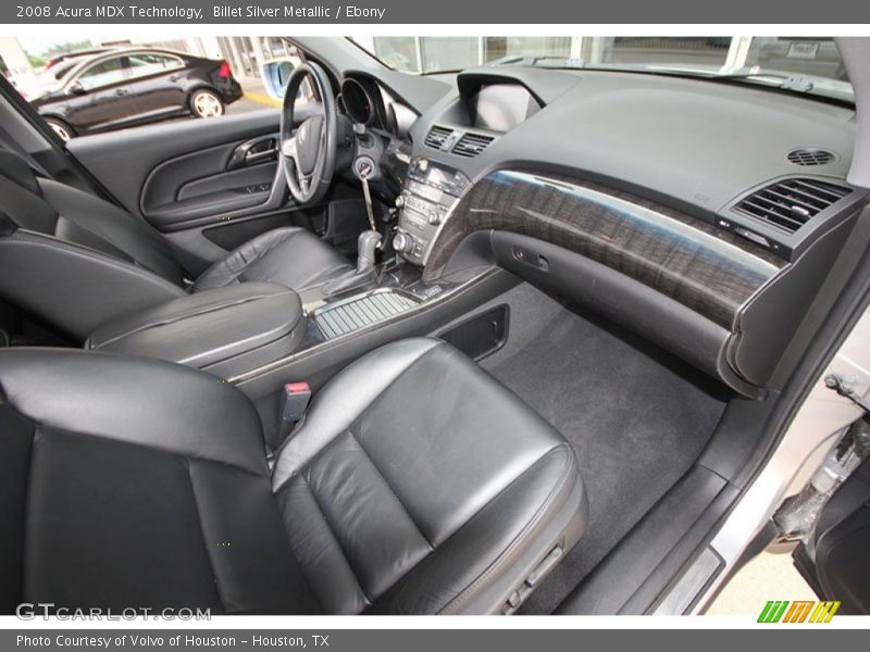 Billet Silver Metallic / Ebony 2008 Acura MDX Technology