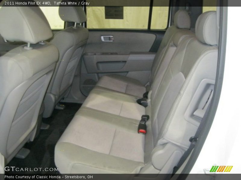 Taffeta White / Gray 2011 Honda Pilot EX 4WD