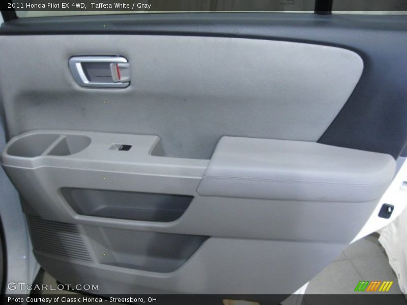 Taffeta White / Gray 2011 Honda Pilot EX 4WD