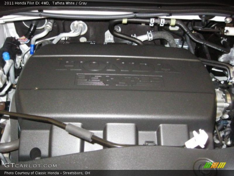 Taffeta White / Gray 2011 Honda Pilot EX 4WD