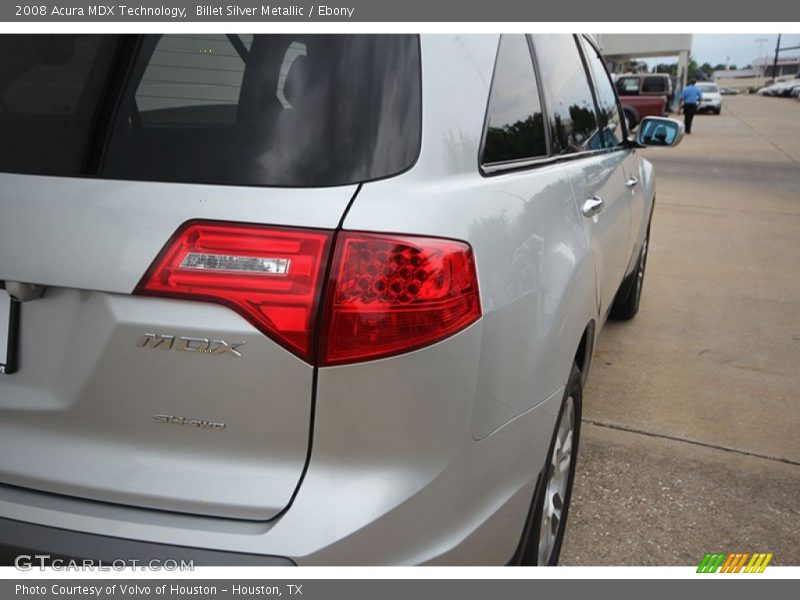 Billet Silver Metallic / Ebony 2008 Acura MDX Technology