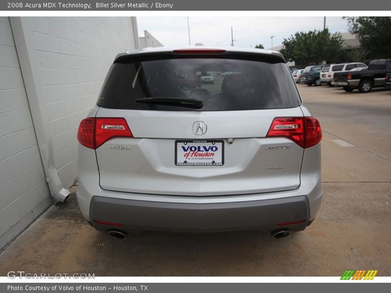 Billet Silver Metallic / Ebony 2008 Acura MDX Technology