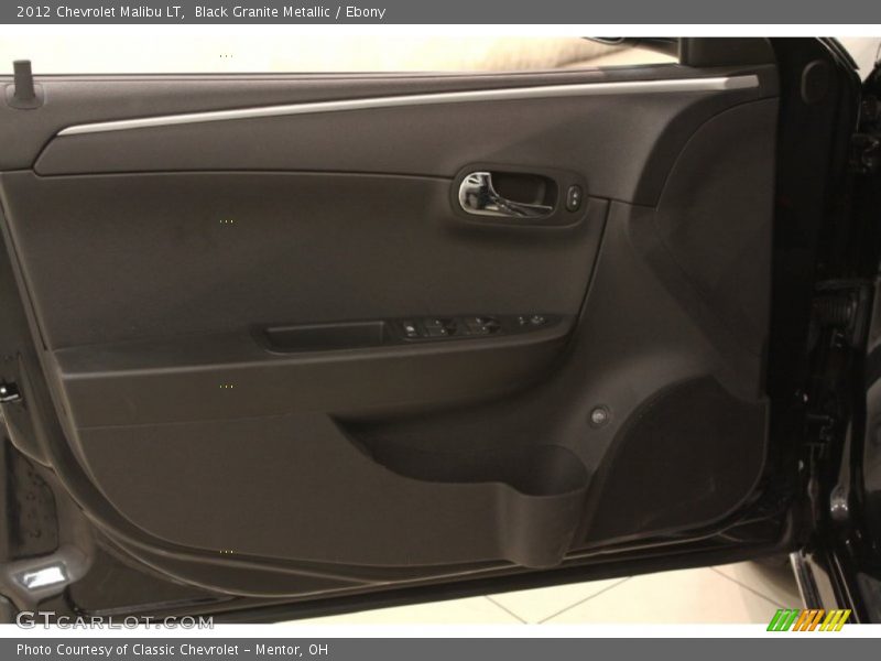 Black Granite Metallic / Ebony 2012 Chevrolet Malibu LT