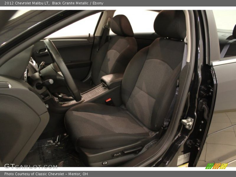 Black Granite Metallic / Ebony 2012 Chevrolet Malibu LT