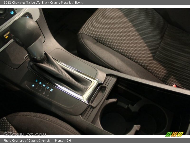 Black Granite Metallic / Ebony 2012 Chevrolet Malibu LT