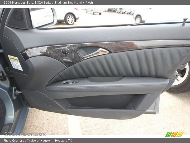 Platinum Blue Metallic / Ash 2004 Mercedes-Benz E 320 Sedan