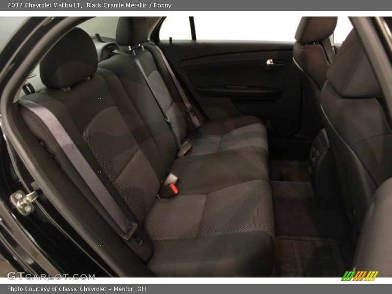 Black Granite Metallic / Ebony 2012 Chevrolet Malibu LT