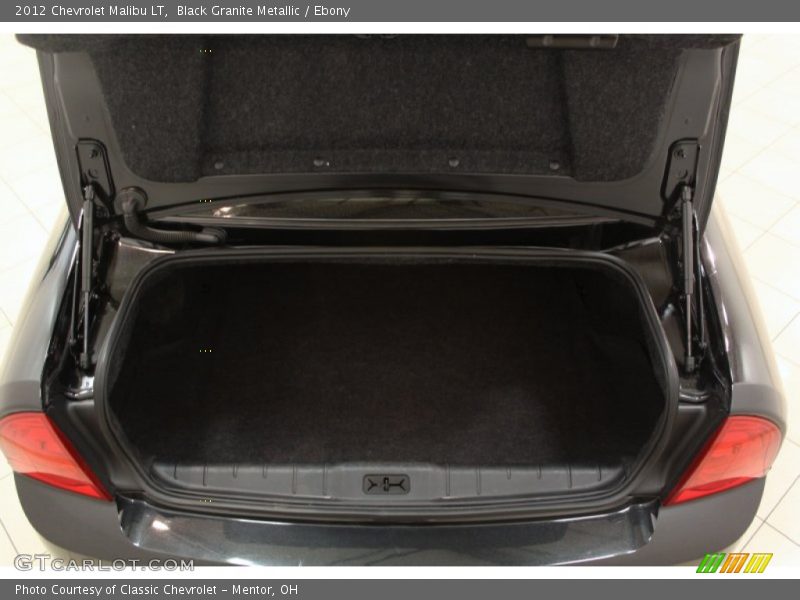 Black Granite Metallic / Ebony 2012 Chevrolet Malibu LT
