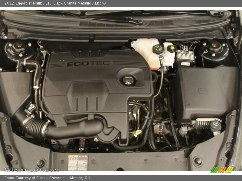 Black Granite Metallic / Ebony 2012 Chevrolet Malibu LT