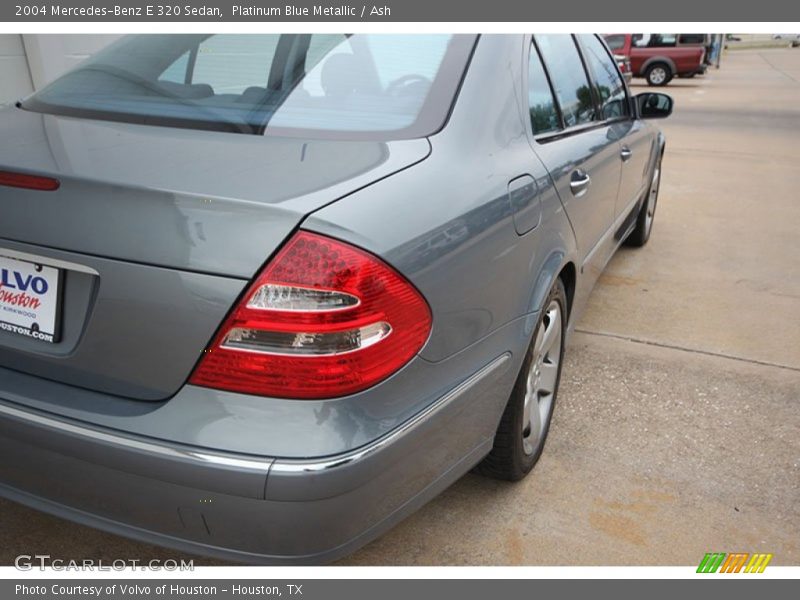 Platinum Blue Metallic / Ash 2004 Mercedes-Benz E 320 Sedan