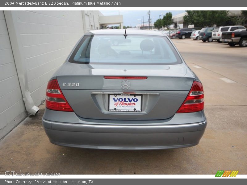 Platinum Blue Metallic / Ash 2004 Mercedes-Benz E 320 Sedan