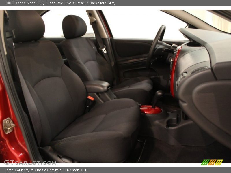 Blaze Red Crystal Pearl / Dark Slate Gray 2003 Dodge Neon SXT
