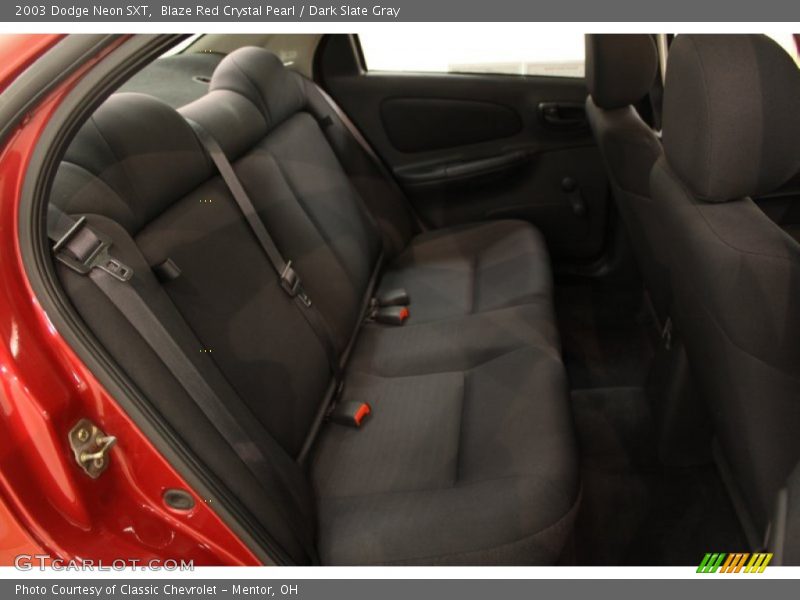 Blaze Red Crystal Pearl / Dark Slate Gray 2003 Dodge Neon SXT