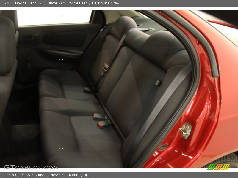 Blaze Red Crystal Pearl / Dark Slate Gray 2003 Dodge Neon SXT