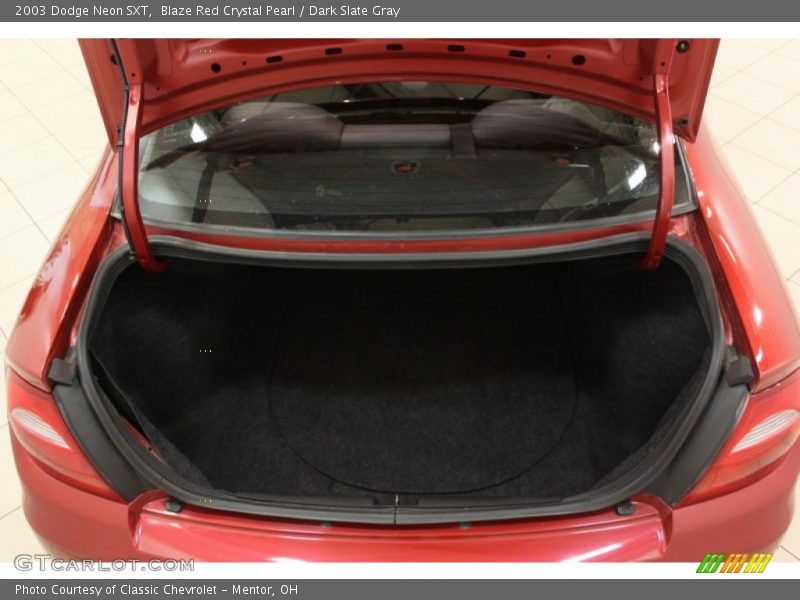 Blaze Red Crystal Pearl / Dark Slate Gray 2003 Dodge Neon SXT