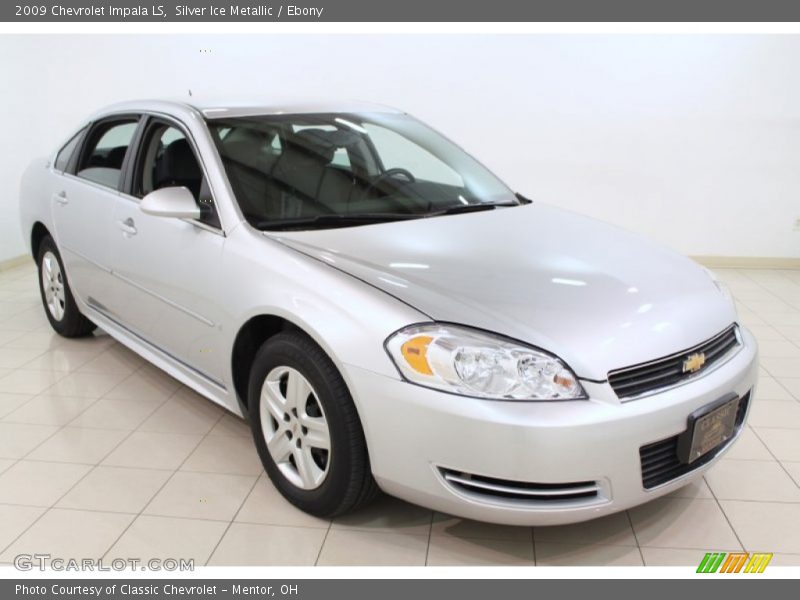 Silver Ice Metallic / Ebony 2009 Chevrolet Impala LS