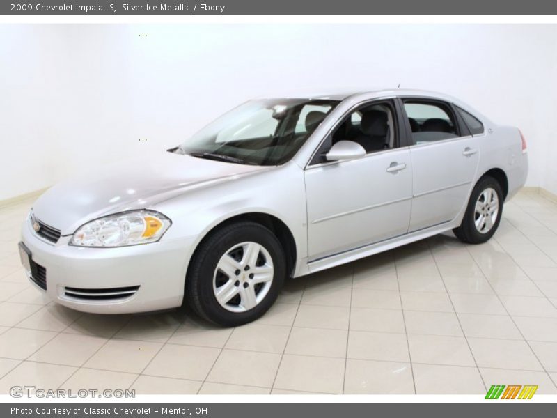Silver Ice Metallic / Ebony 2009 Chevrolet Impala LS